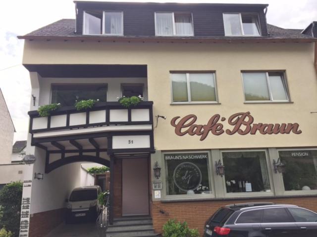 Pension Cafe-Braun Löf Exterior foto